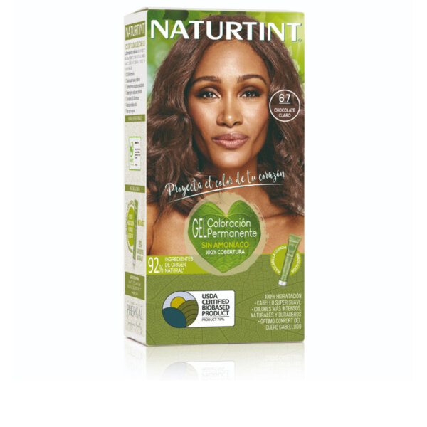 NATURTINT ammonia-free dye #6.7-Light Chocolate 170 ml Ammonia Free Dye #6 Juuksehooldustoode