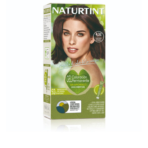 NATURTINT ammonia-free dye #4.32-Intense Chestnut 170 ml Ammonia Free Dye toon 4.32