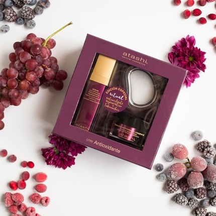 Atashi ANTIOXIDANT, ANTI-AGING AND IMMEDIATE REGENERATING RITUAL SET OF 4