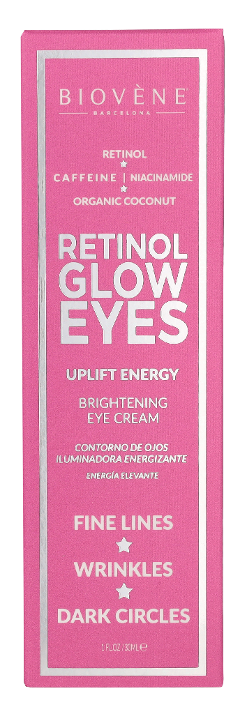 Biovène RETINOL GLOW EYES uplift energy brightening eye cream 30 ml
