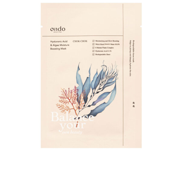 Ondo Beauty 36.5 CHOK-CHOK Hyaluronic Acid & Algae Moisture Boosting Mask 25 g Chok-Chok Hyaluronic Acid