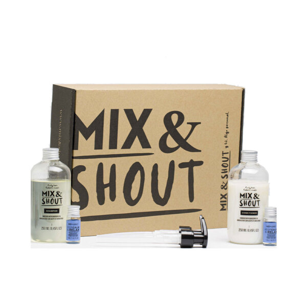 SOOTHING CURLY ROUTINE LOT 4 tk Soothing Curly Routine Lot