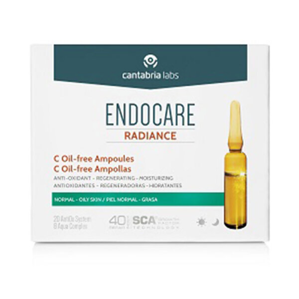 ENDOCARE RADIANCE C oil-free ampoules 30 x 2 ml Endocare Radiance C Ampullid