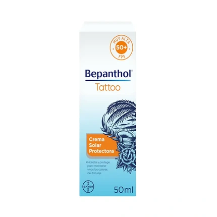 BEPANTHOL TATTOO protective sun cream SPF50+ 50 ml Tattoo Protective Sun Cream