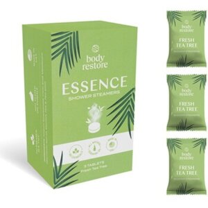 Body Restore Fresh Tea Tree Shower Steamers komplekt