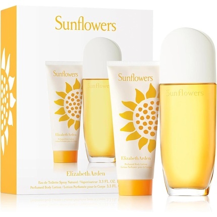 Elizabeth Arden Sunflowers Large Gift Set EDT 100 ml body lotion and 100 ml Sunflowers