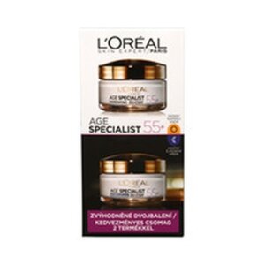 L´Oréal Set of Day and Night Anti-wrinkle Age Special ist 55+ 2 x 50 ml
