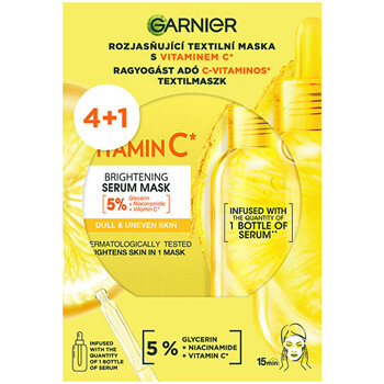 Vitamin C Brightening Serum Mask Set - Brightening sheet mask set with vitamin C Vitamin C Brightening Serum