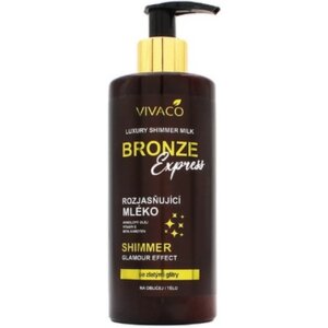 Vivaco Bronze Express - illuminating body lotion with glitter 300 ml