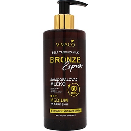 Vivaco Bronze Express Medium - self-tanning lotion isepruunistaja 300 ml