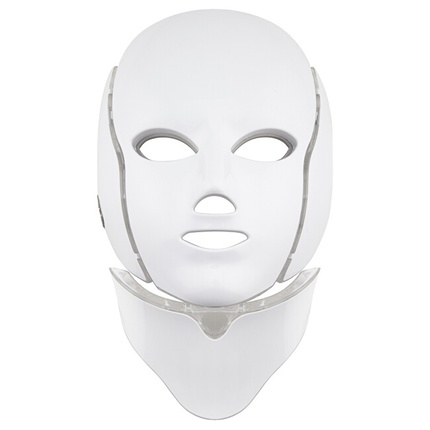 LED Mask + Neck 7 Colors ( White ) Led Mask Neck 7