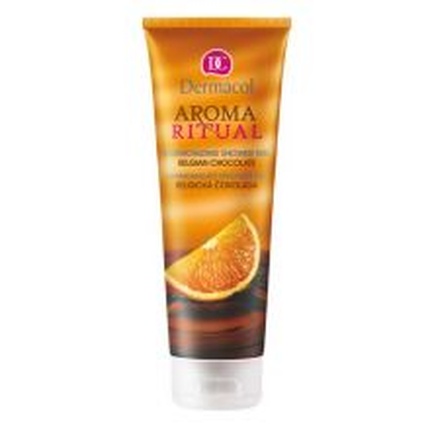 Harmonizing Ritual Aroma Shower Gel (Belgian chocolate with orange) - Balancing Cleansing Gel Dermacol Harmonizing Ritual Aroma dušigeel