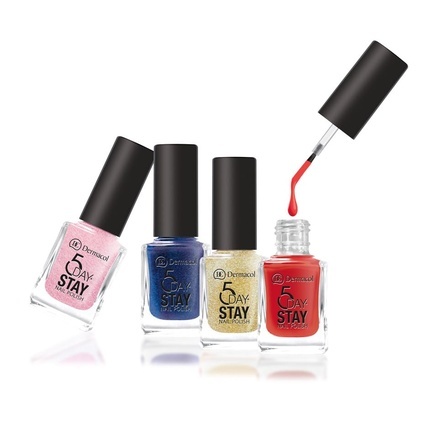Dermacol 5 Day Stay longlasting - Long-lasting nail polish 10 ml – toon 06 First Kiss