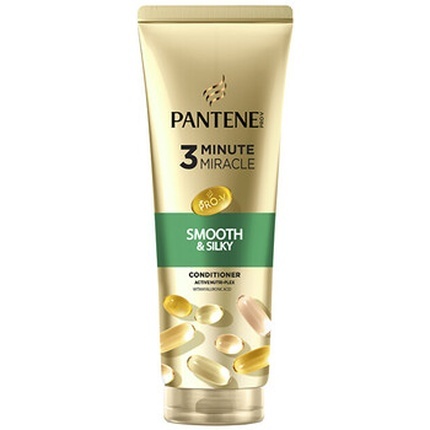 Pantene 3 Minute Miracle Smooth & Silky Conditioner - Smoothing conditioner juuksepalsam 220 ml Pantene 3 Minute Miracle Smooth & Silky Conditioner - Smoothing conditioner juuksepalsam 220 ml