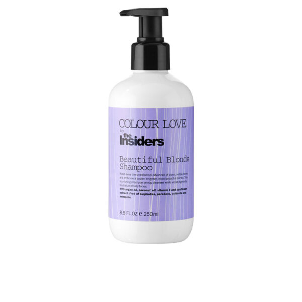 COLOR LOVE beautiful blonde shampoo 250 ml Color Love Beautiful Blonde