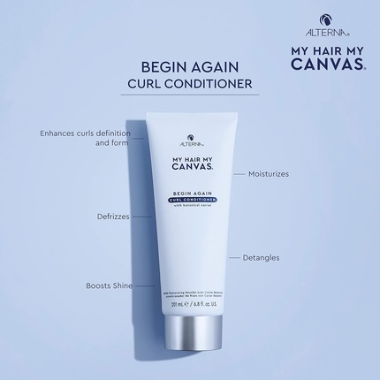My Hair. My Canvas. Begin Again Curl Conditioner My Hair My Canvas