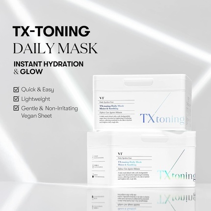 Vt Cosmetics Tx-Toning Daily Mask 30 ks