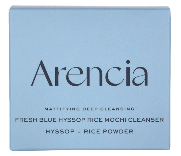 Arencia Fresh Blue Hyssop Rice Mochi Cleanser