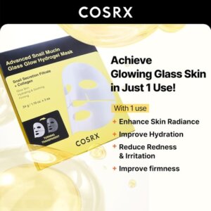 Glass Glow Hydrogel Mask