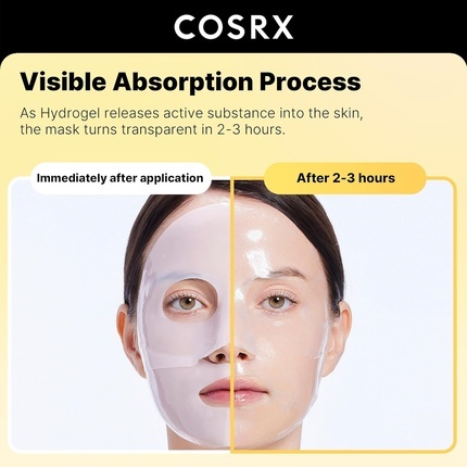 Cosrx Glass Glow Hydrogel Mask Set 34 g