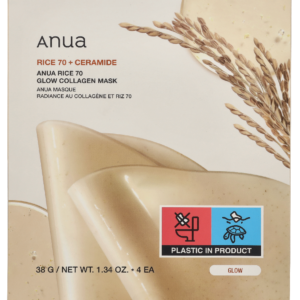 Anua Rice 70 + Ceramide Glow Collagen Mask