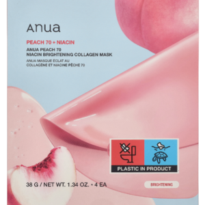 Anua Niacin Brightening Collagen Mask Set 38 g