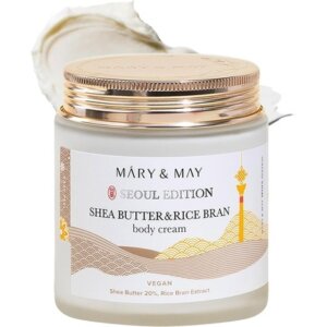Mary & May Shea Butter & Rice Bran Body Cream - Body cream 250 ml