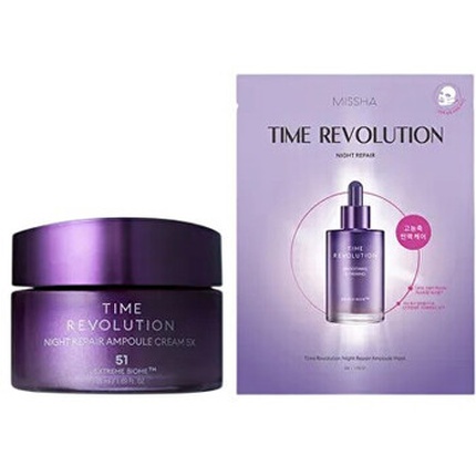 Time Revolution Night Repair Cream & Mask Duo Set - gift set Time Revolution Night Repair