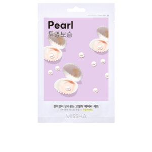 Missha Airy Fit Sheet Mask Pearl - brightening and moisturizing kangasmask 19 g