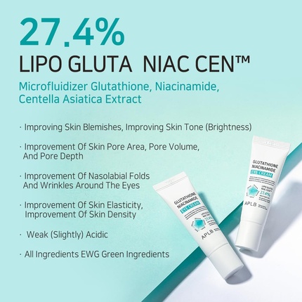 Glutathione Niacinamide Eye Cream - Rozjasňující oční krém Glutathione Niacinamide Eye Cream