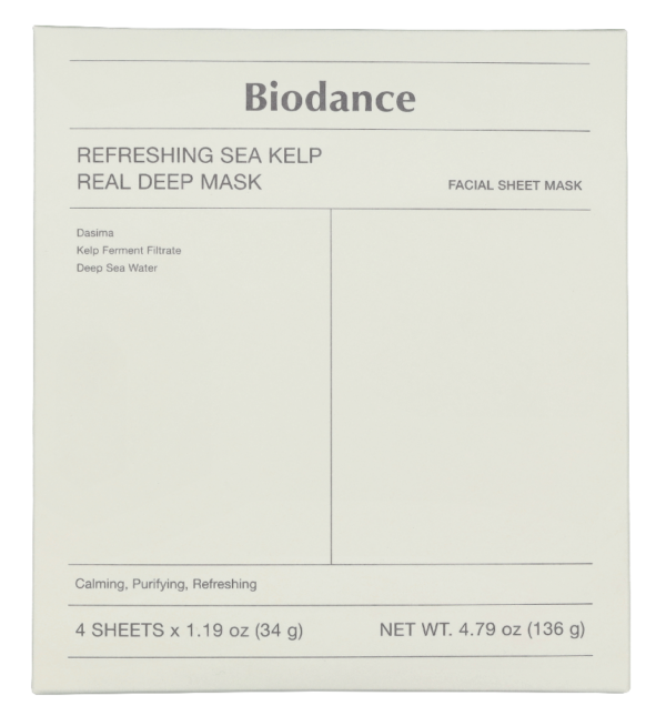 Biodance Refreshing Sea Kelp Real Deep Mask Pack