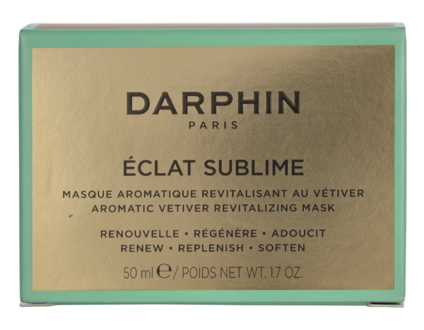 Darphin Eclat Sublime Aromatic Revitalizing Vetiver Mask