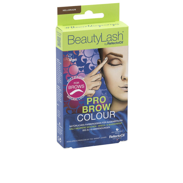 BEAUTYLASH PRO BROW COLOUR eyebrow tint kit #Light Brown Beautylash Pro Brow Colour Kulmutoode