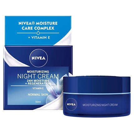 Nivea Regenerating Night Cream for normal to combination skin 50 ml Aqua Effect