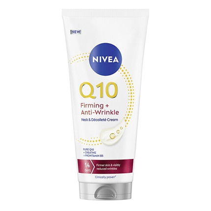 Firming and Anti-Wrinkle Neck & Décolleté Cream Q10 - Zpevňující krém na krk a dekolt Firming And Anti Wrinkle