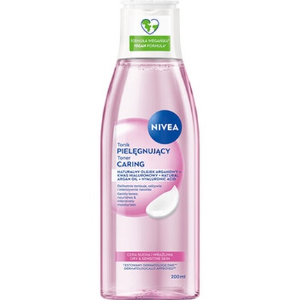 Nivea Caring Toner näotoonik 200 ml Nivea Caring Toner näotoonik
