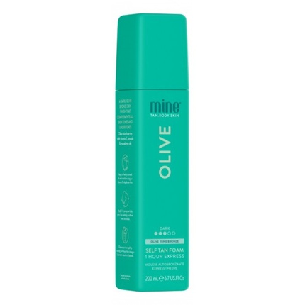 Self-tanning foam for very dark tan Original (Super Dark) 200 ml Minetan Self Tanning Foam