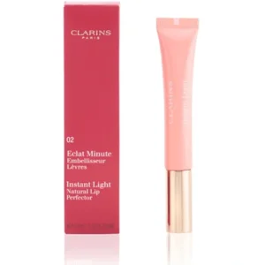 Clarins Natural Lip Perfector huulehooldus, toon 02 Apricot 12 ml, vaade 3