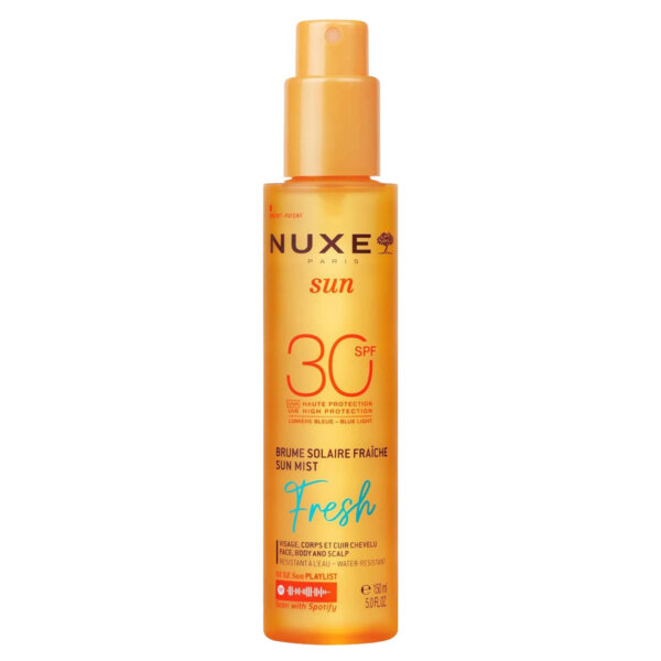 Nuxe Sun Fresh Sun Mist päikesekaitsesprei SPF30 150 ml Nuxe Sun Fresh Sun päikesekaitsesprei
