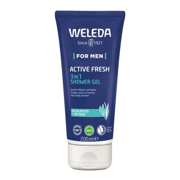 Weleda Men Active Fresh Invigorating Shower Gel Weleda Men Active Fresh Invigorating Shower Gel