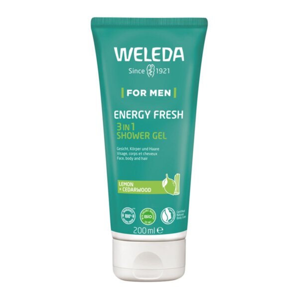 Weleda Men Energy Fresh 3 in1 Showergel Weleda Men Energy Fresh 3 in1 Showergel