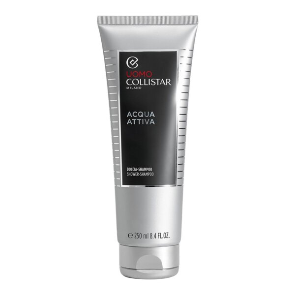 Collistar Uomo Acqua Attiva Shower-Shampoo šampoon 250 ml Collistar Uomo Acqua Attiva Shower-Shampoo šampoon