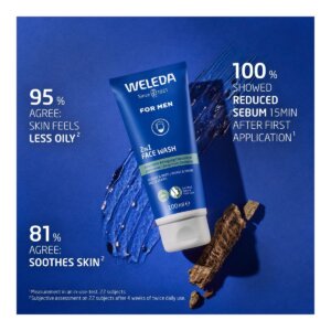 Weleda 2 In 1 face Wash For Men
