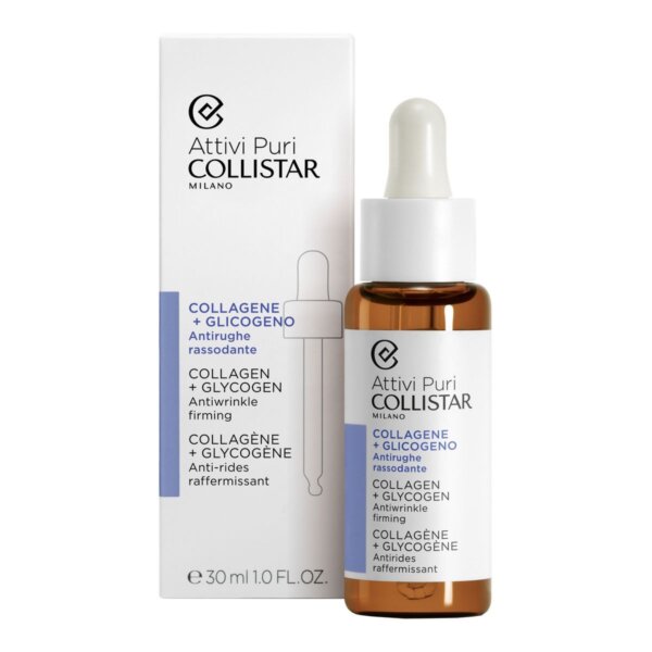 Collistar Attivi Puri Collagen+Glycogen Anti Wrinkle Firming 30 ml Attivi Puri Collagen Glycogen