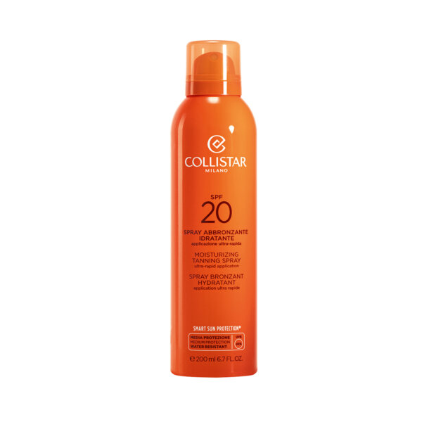 Collistar Moisturizing Tanning Spray SPF20 Medium Protection