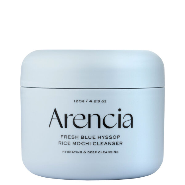 Arencia Fresh Blue Hyssop Rice Mochi Cleanser