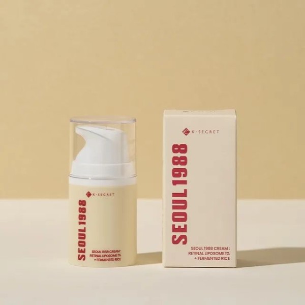 K-Secret Seoul 1988 Face Cream Retinal Liposome 1% + Fermented Rice