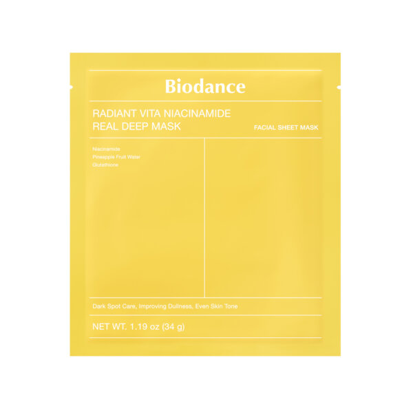 Biodance Radiant Vita Niacinamide Face Mask