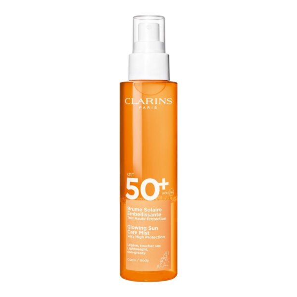 Clarins Solar Body Mist Water päikesekaitsevesi SPF50+ 150 ml Clarins SOLAR Body Mist Water SPF50+ 150 ml
