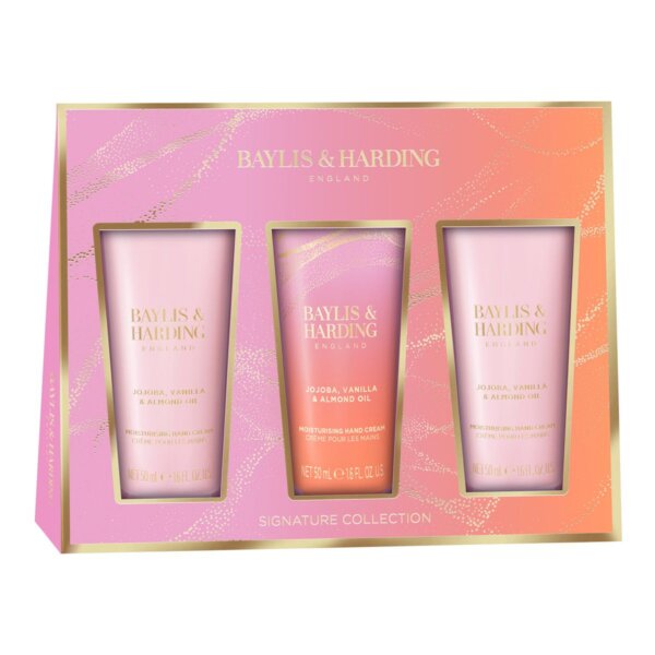 Baylis & Harding Hand Care Gift Set ( Jojoba, Vanilka & Mandlový olej ) – Dárková sada